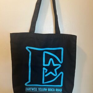 🎶 Elton John. “Farewell Yellow Brick Road” Tour. Official. Black Tote Bag